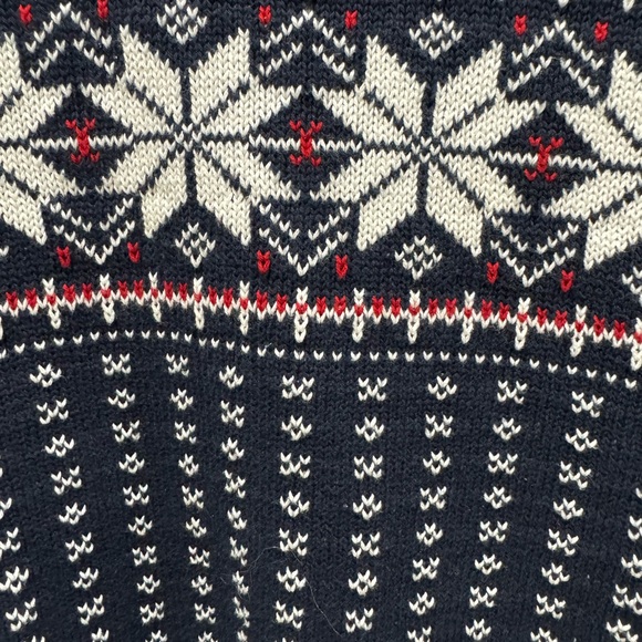 NWOT J. Crew Navy and White Crewneck Sweater - Size XL - Picture 4 of 9